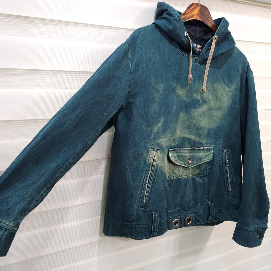빈티지 BLUE BLUE JAPAN 데님 아노락- S사이즈 상품이미지6