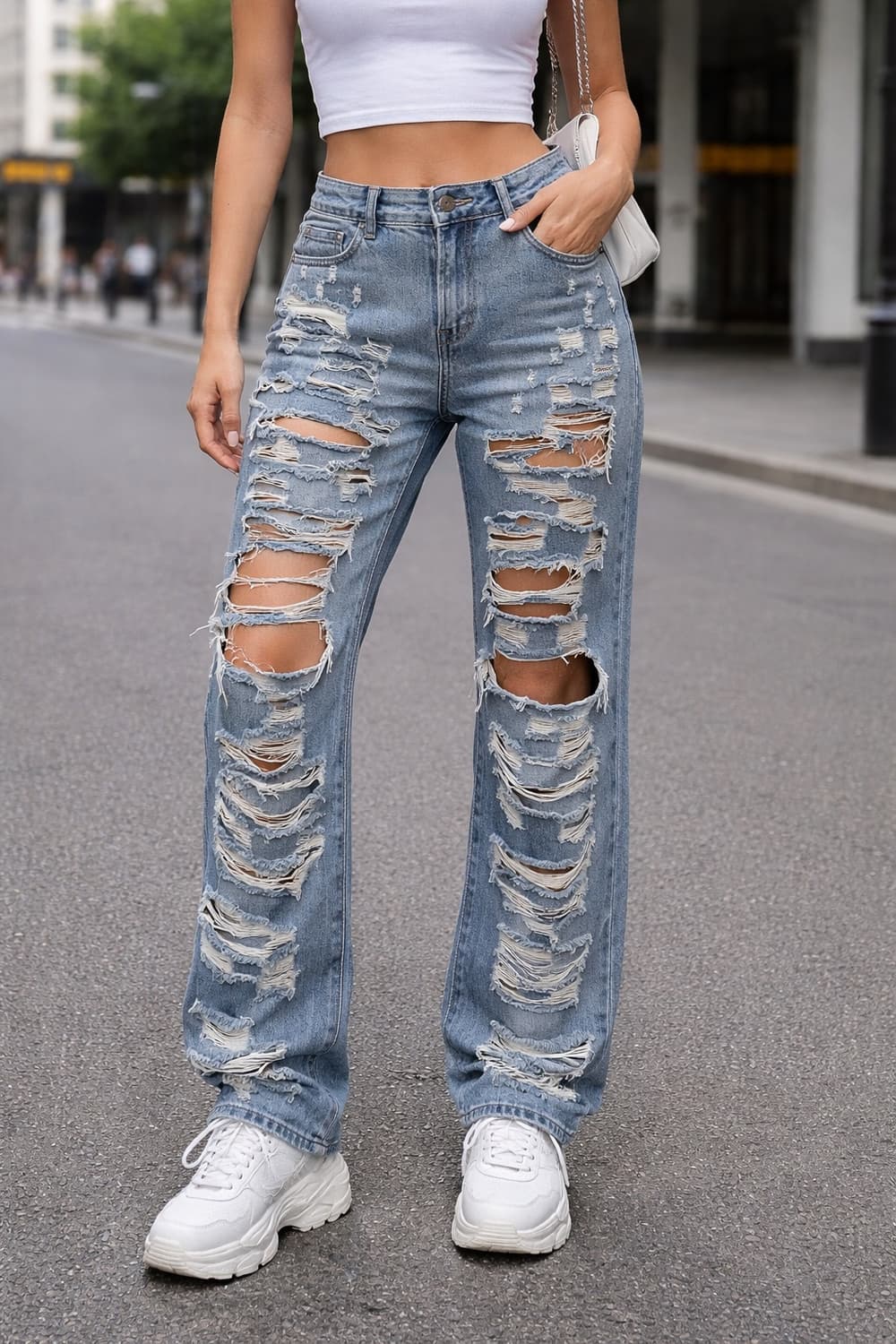 스모크라이즈_빈티지 바지 상품이미지2