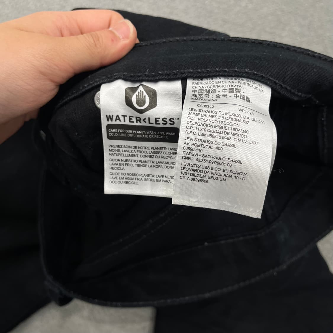 32 리바이스 블랙진 데님팬츠 상품이미지8