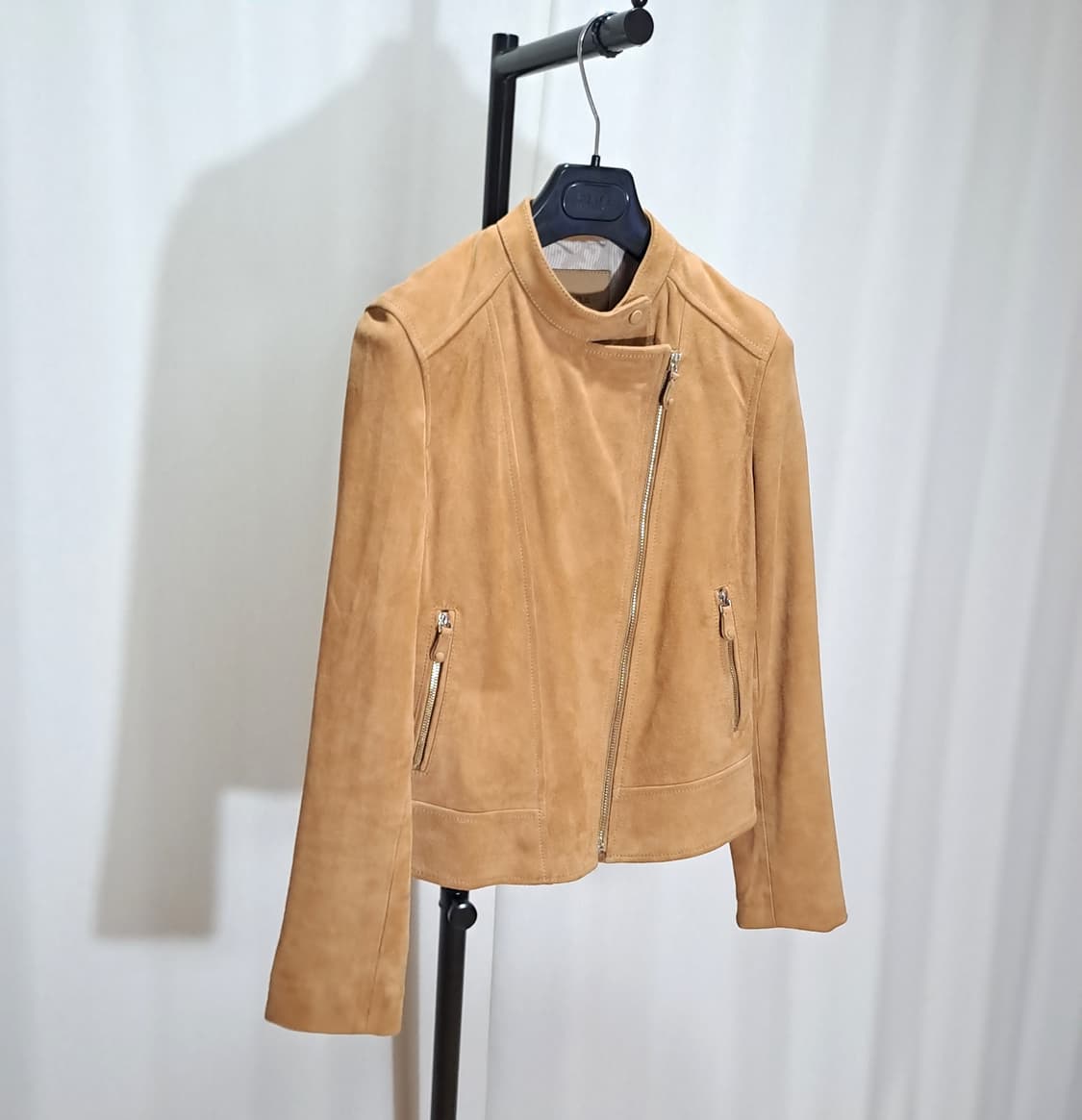 (여성 택포) 마시모두띠 고트스킨 스웨이드 자켓 B607 상품이미지3