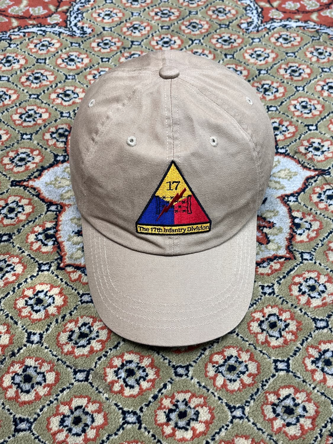 [FREE] 듀테로 DTR1938 17사단 캡 베이지 상품이미지1