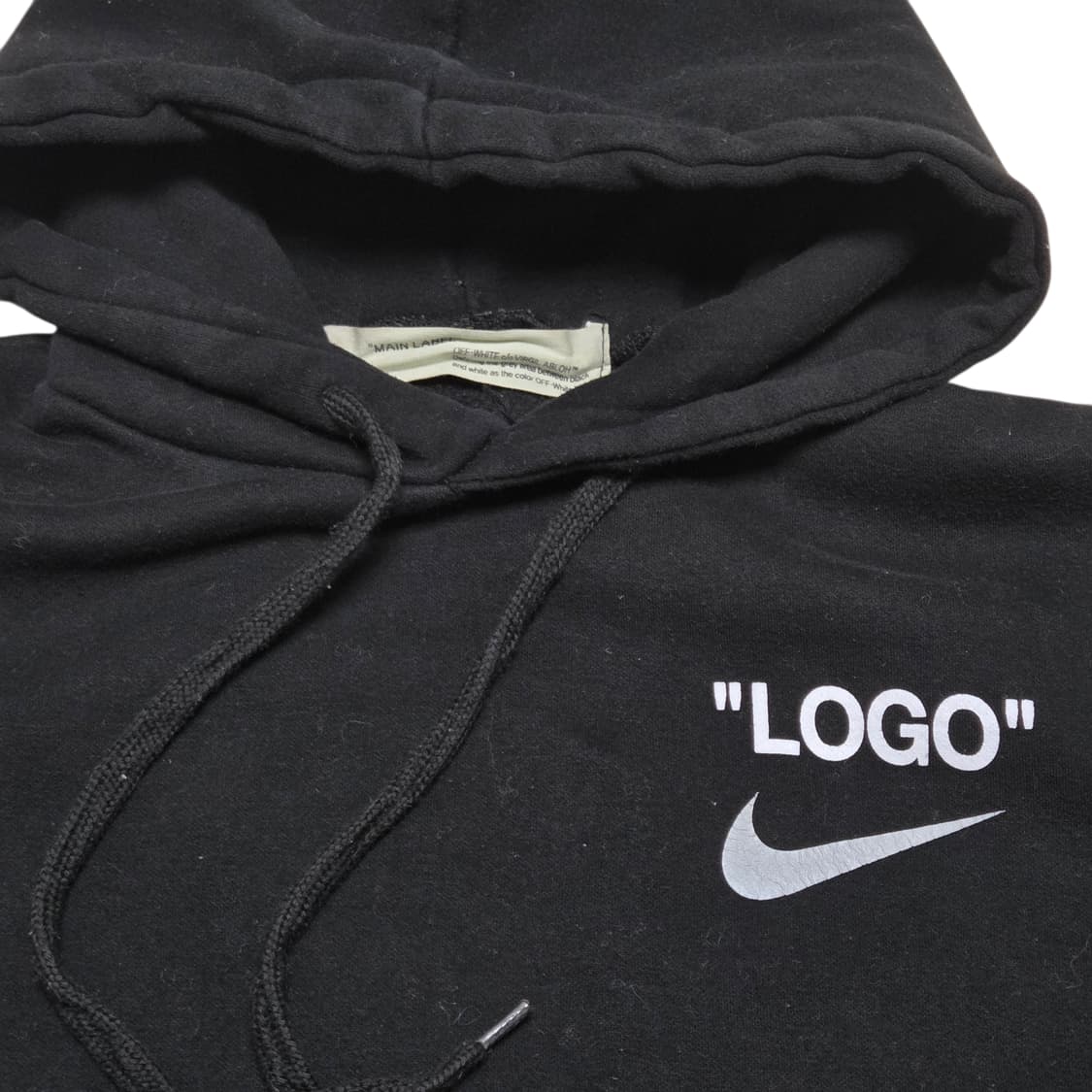Nike 나이키 빅 Logo 블랙 후드티 상품이미지4