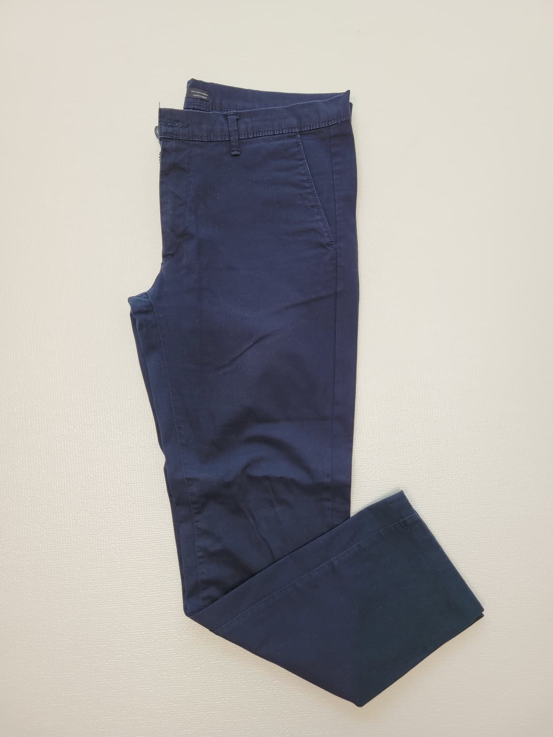 자라맨 ZARAMAN 가먼트다잉 면바지 36 네이비 상품이미지2
