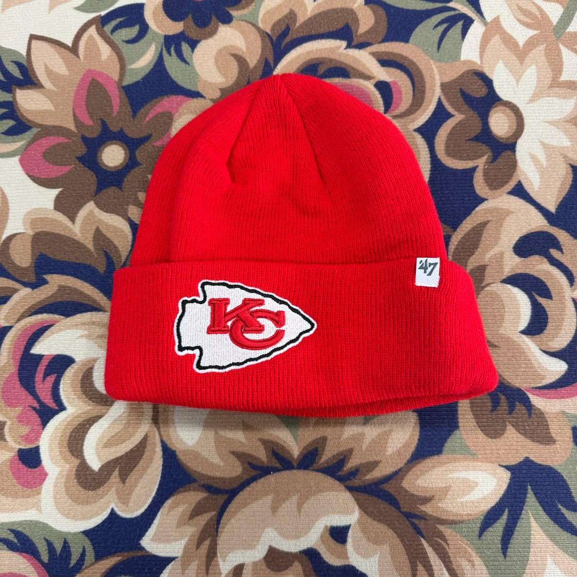 47Brand NFL 캔자스시티 치프스 비니(레드) 상품이미지1