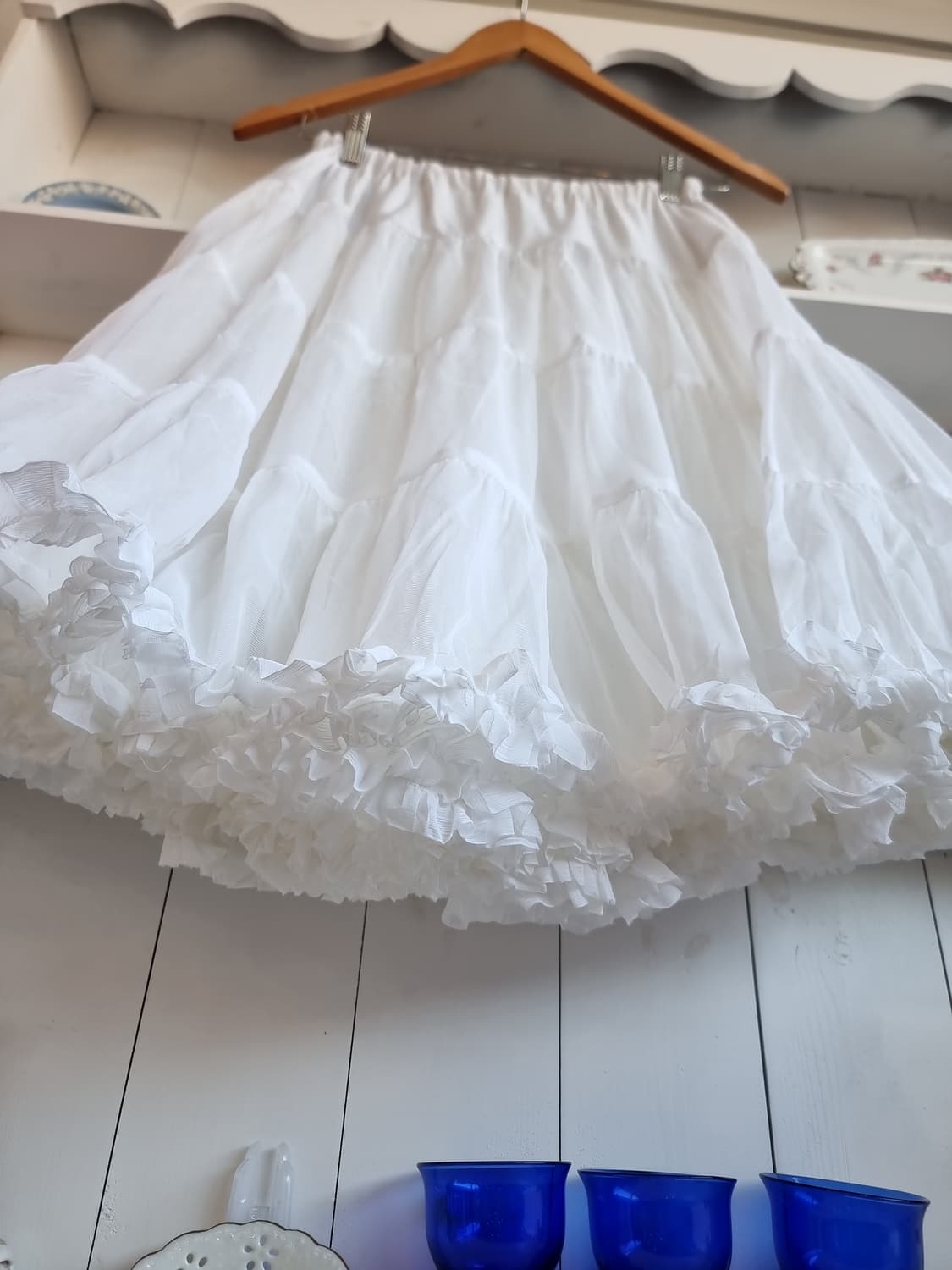 화이트 캉캉 페티코트 스커트 상품이미지2