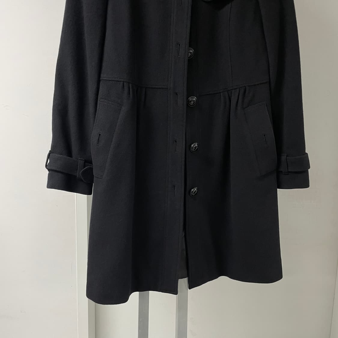 버버리 블랙 퍼 코트 6(W) 상품이미지3