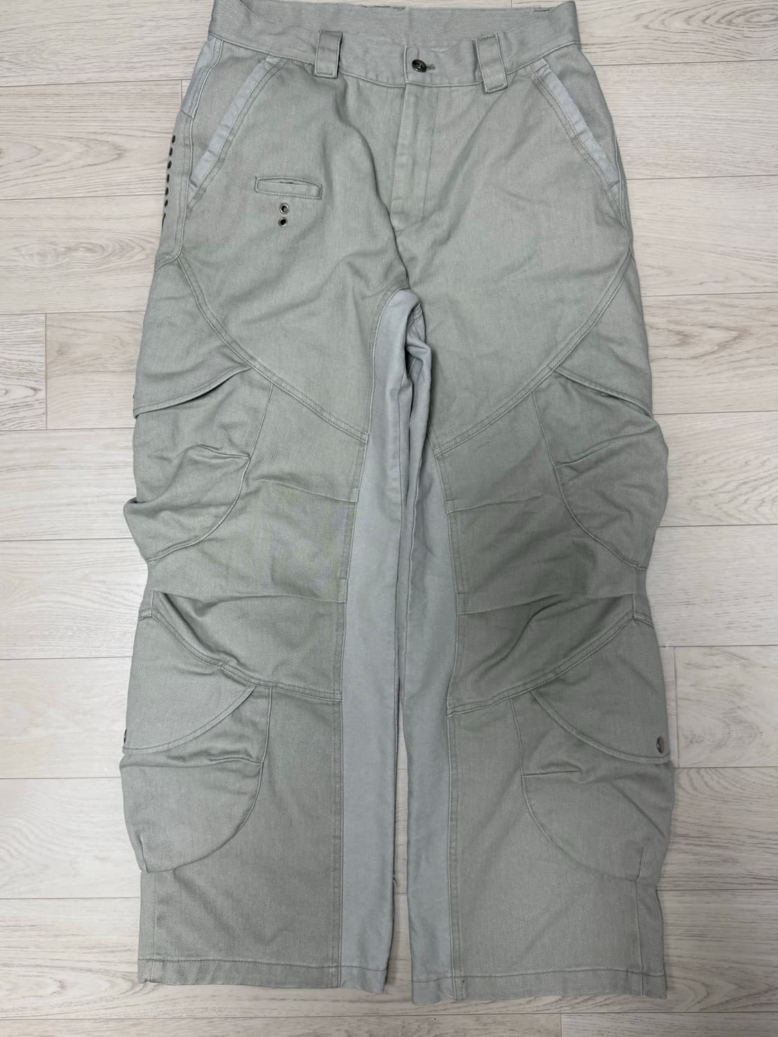 이그노타 워싱 카고팬츠 세이지 스톤 M 상품이미지3