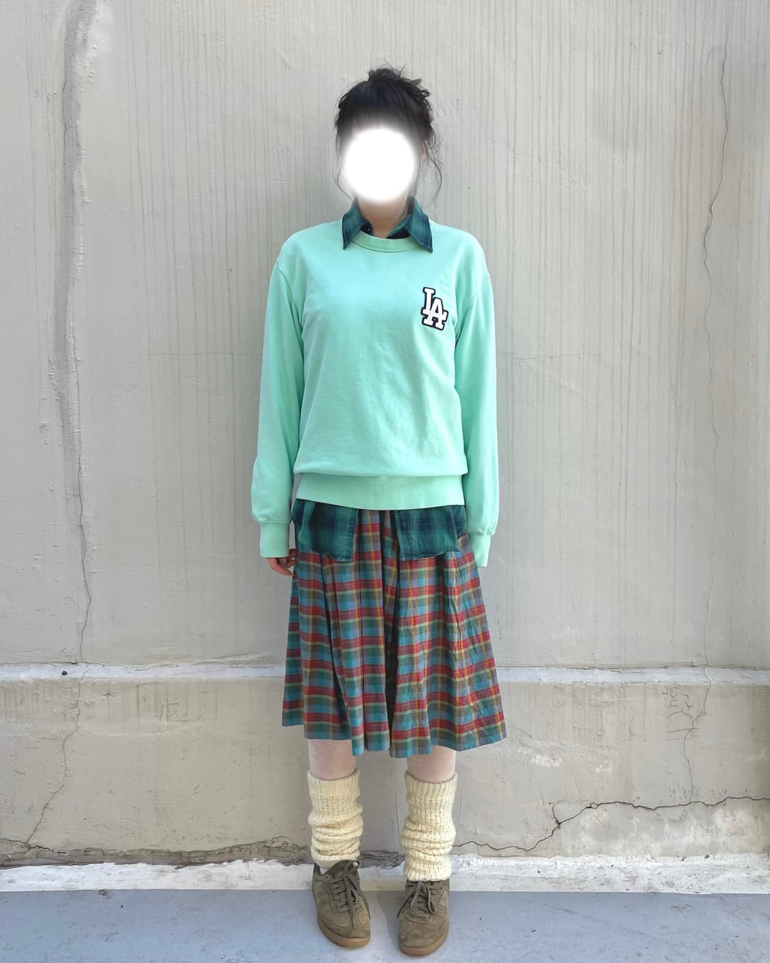 애플민트색크레파스소녀.ˢᴱᵀ🏠 상품이미지8