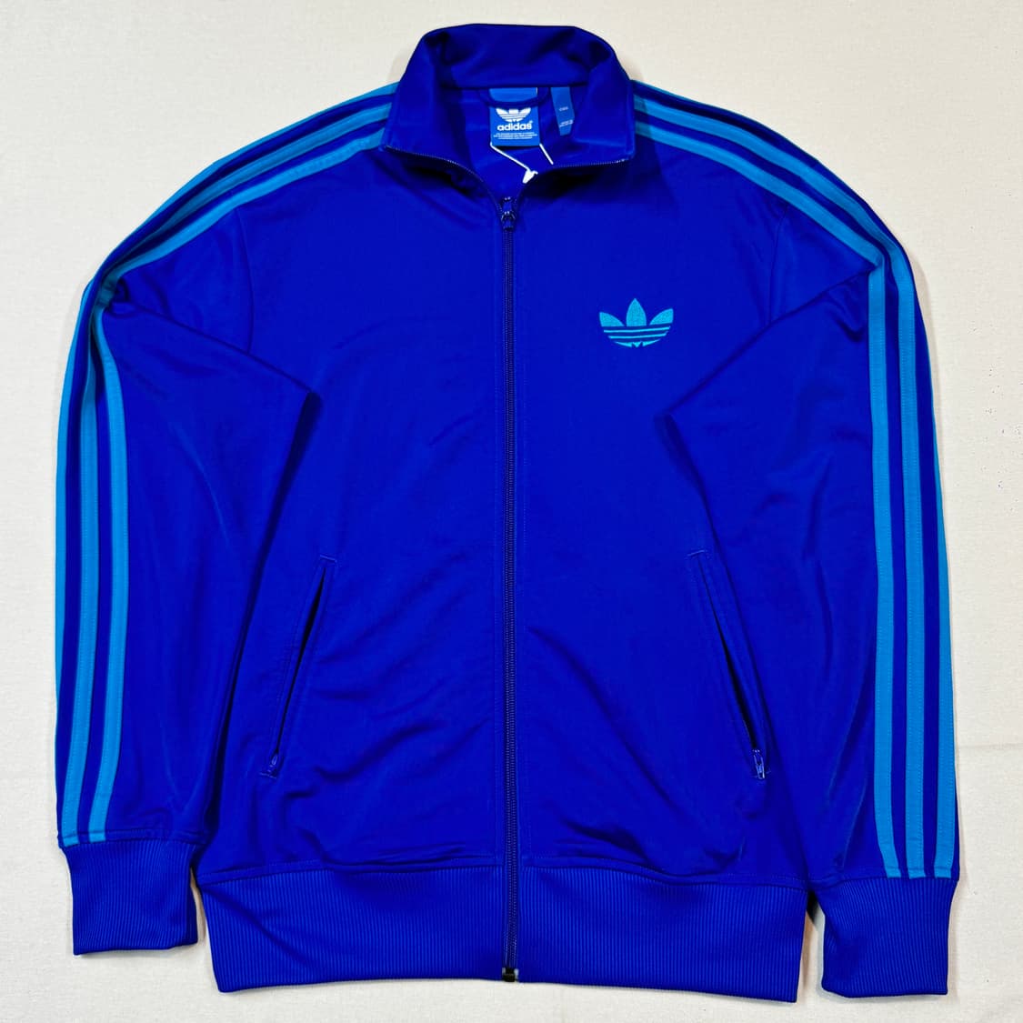 95) 아디다스 파이어버드 삼선 져지 트랙탑 집업 블루 A2 상품이미지2