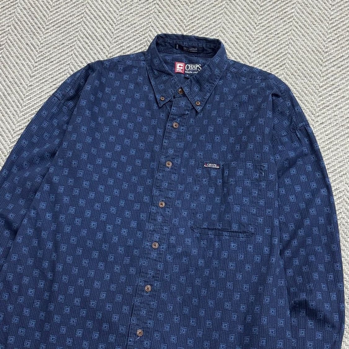 챕스 랄프로렌 패턴 셔츠 v1702 상품이미지3