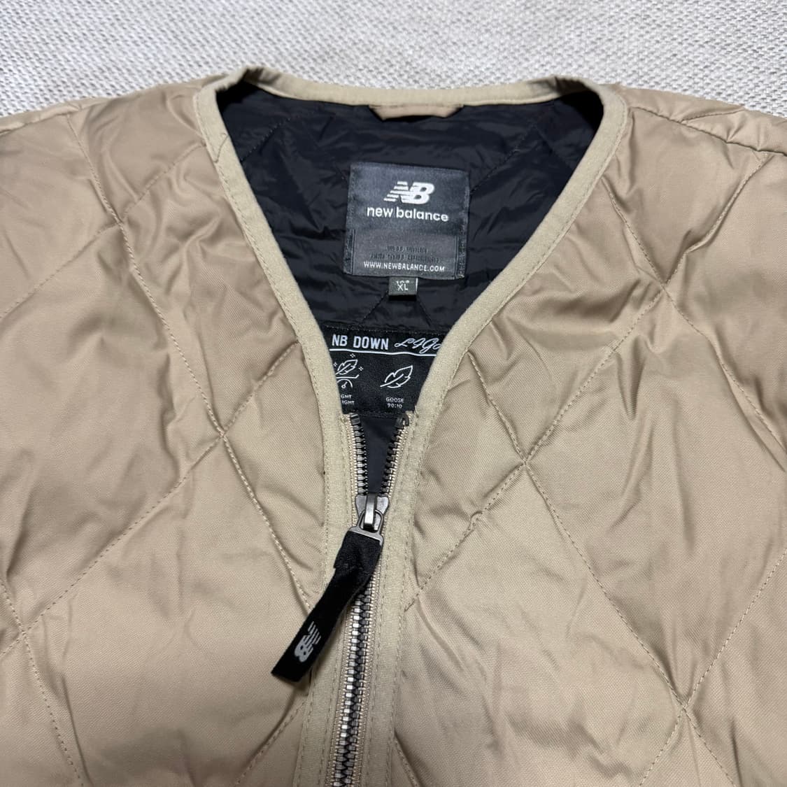 뉴발란스 다운 퀼팅 자켓 상품이미지2