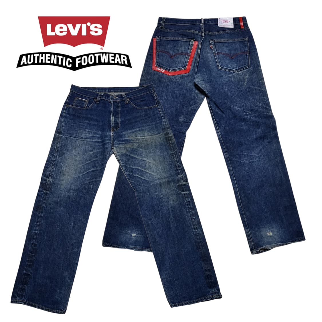 (32) LVC 리바이스 501 코카콜라 made in usa levis 상품이미지1