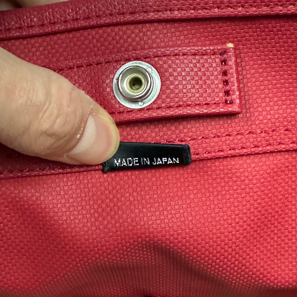 요시다포터 걸 토트백 레드 L 상품이미지9