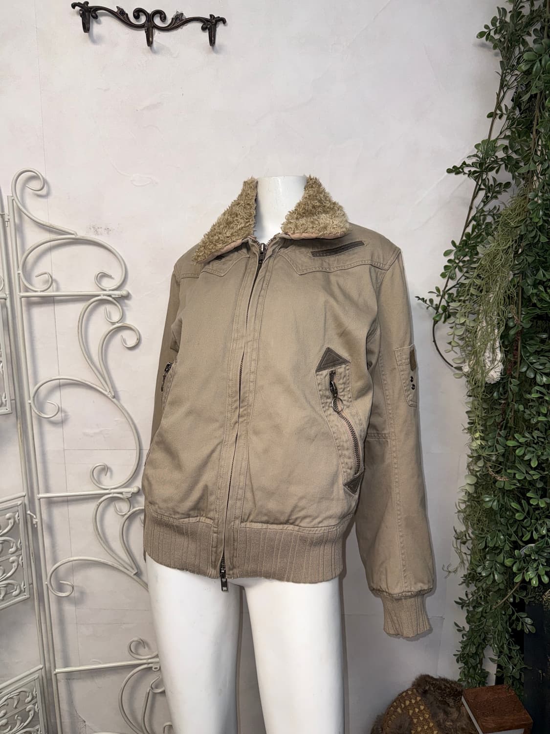 G-Star raw beige two ways cotton bomber  상품이미지8