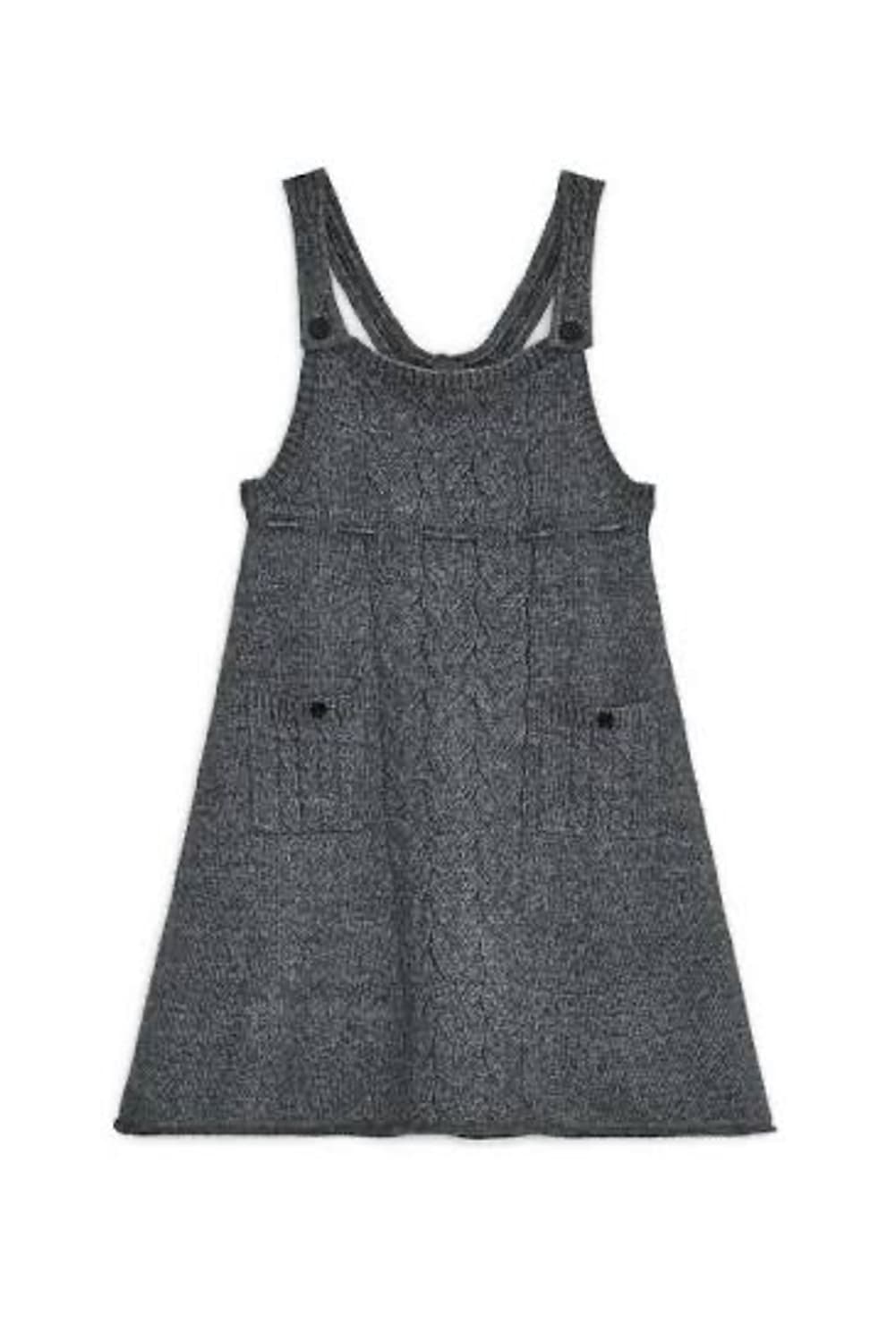 Strap knit dress (Charcoal) 상품이미지1
