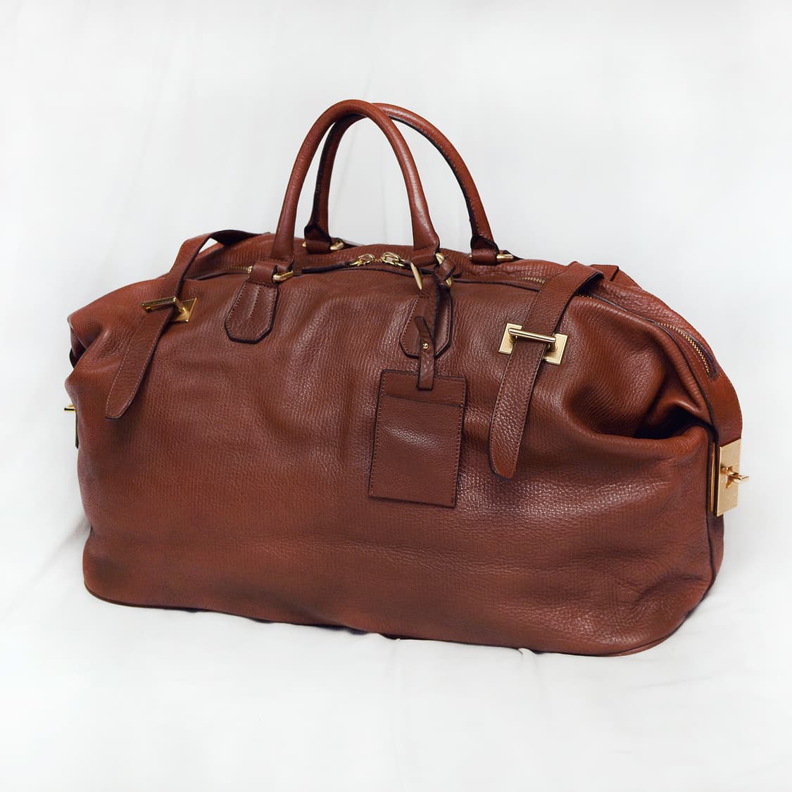 더한섬 타임 (TIME) 풀그레인 레더 빅토트 보스턴백 위켄드백 상품이미지1