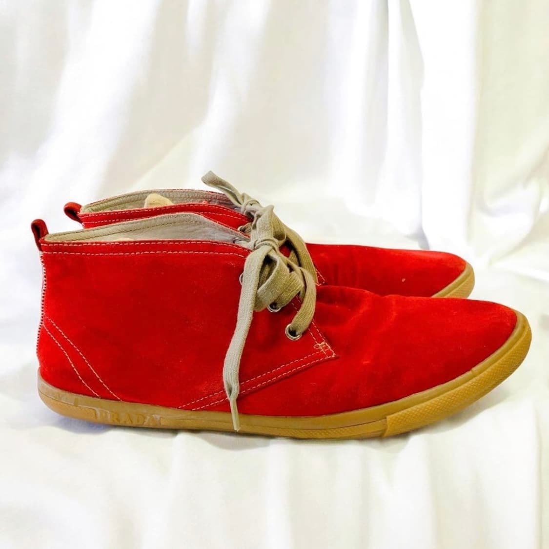 프라다 스포츠 하이컷 스니커즈 상품이미지2