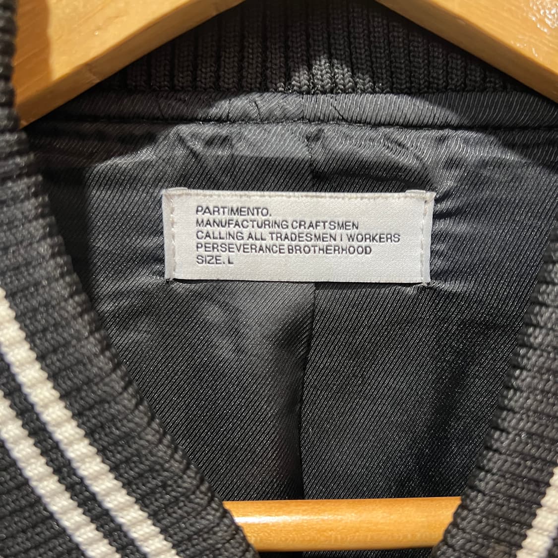 파르티멘토 오버핏 레더자켓 상품이미지3