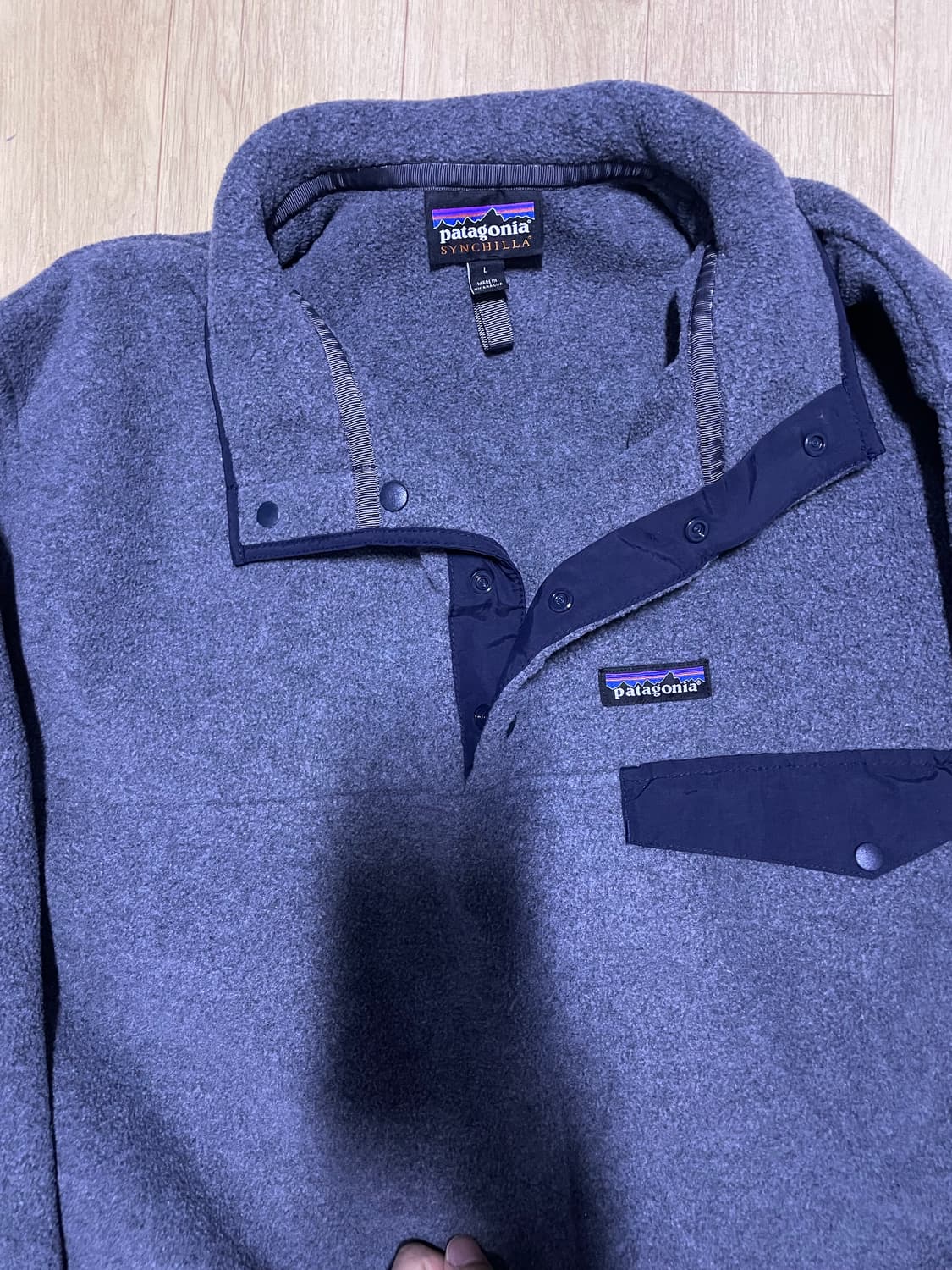 파타고니아 신칠라 그레이 L 상품이미지2
