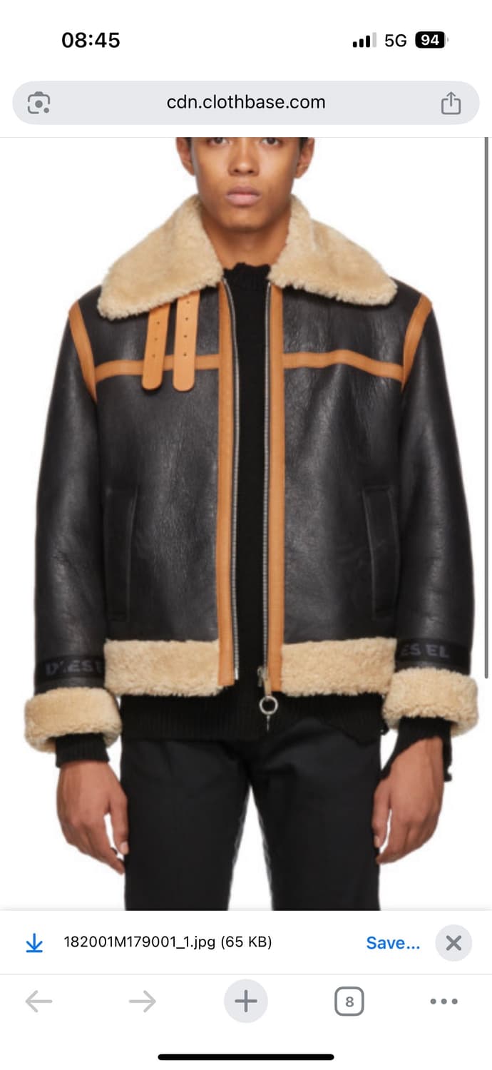 램 시어링 자켓 상품이미지7