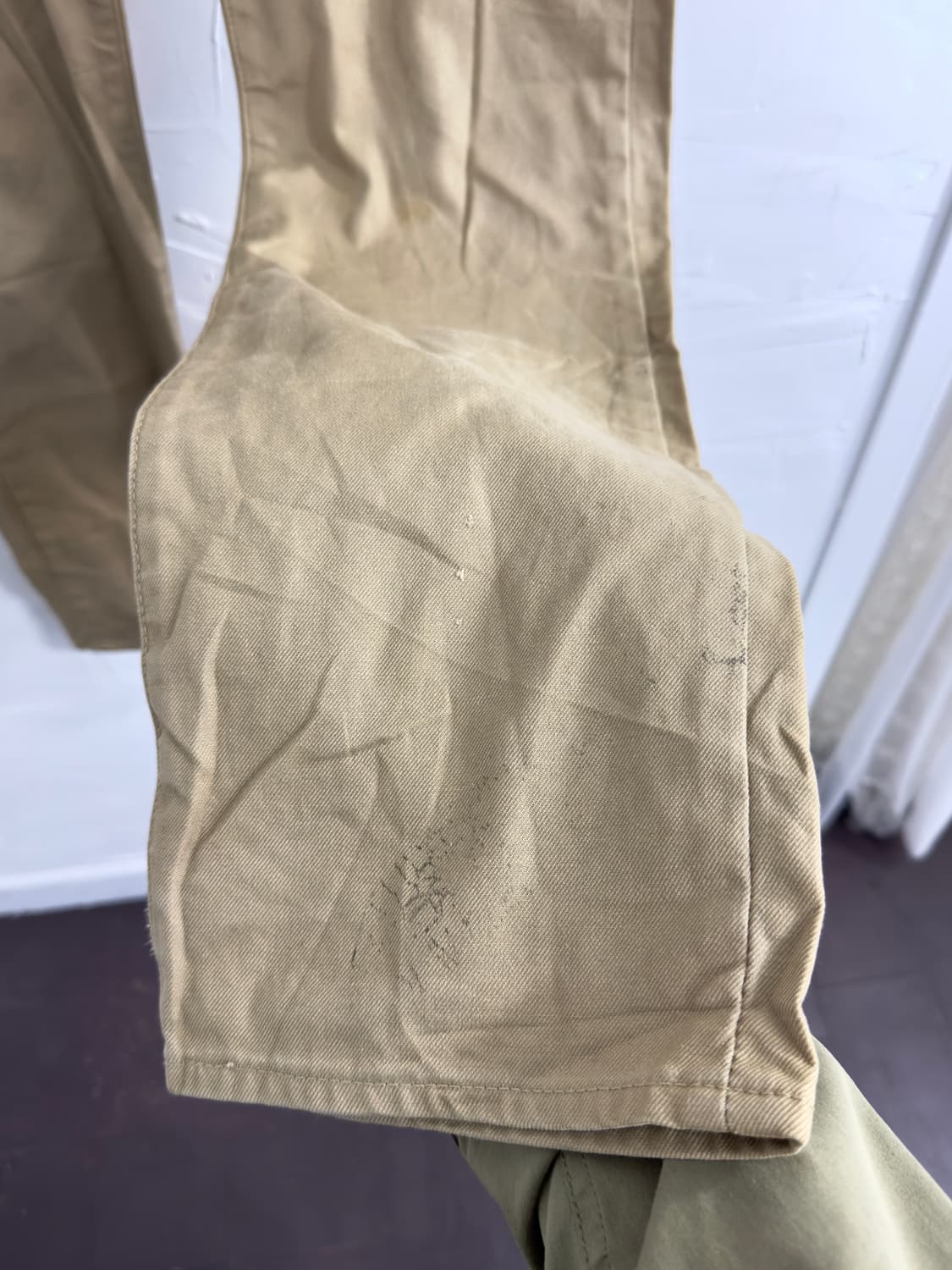 levis502 beige cotton pants 상품이미지4