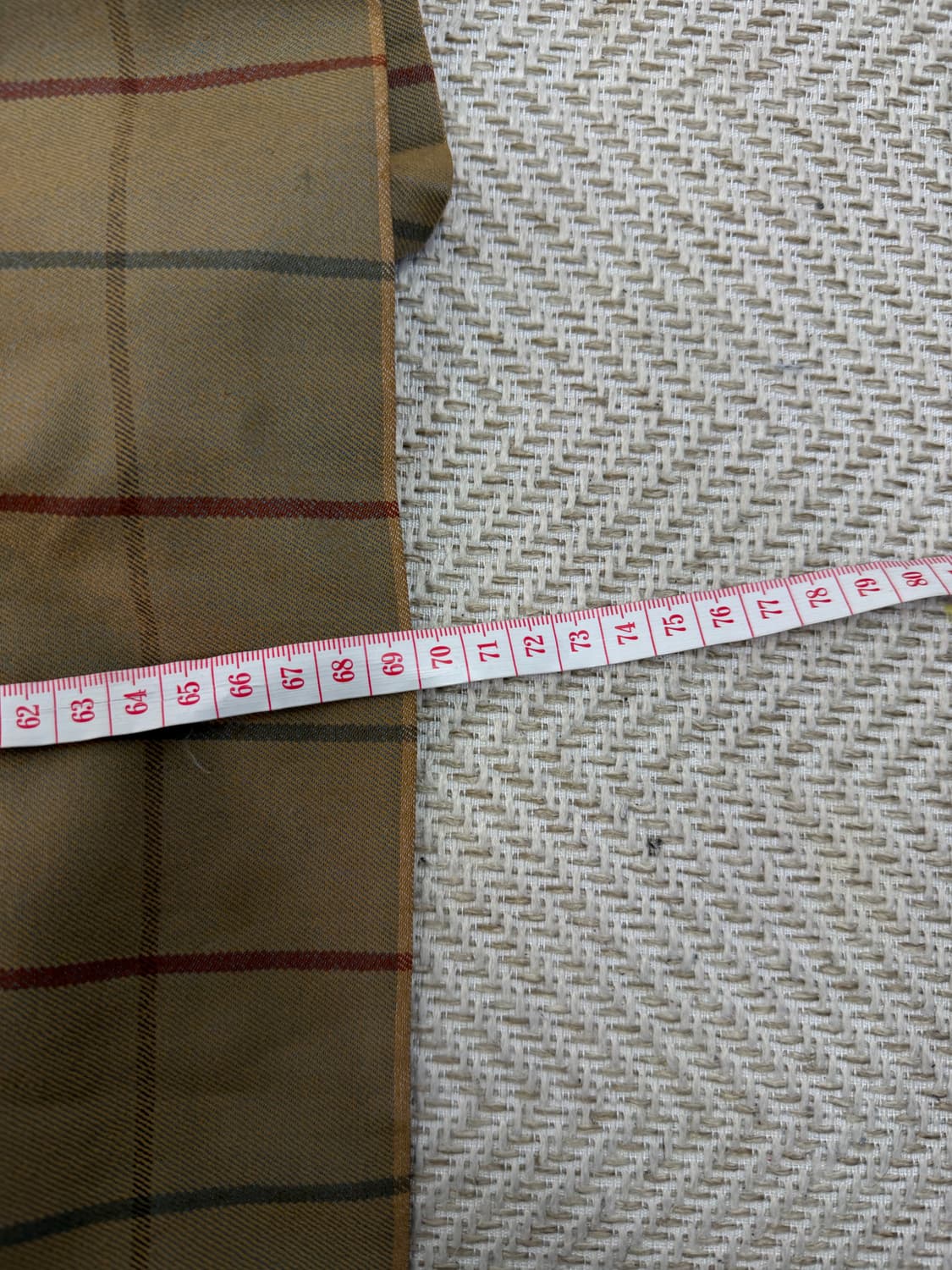 정품) 버버리 체크 패턴 스커트 28 상품이미지10