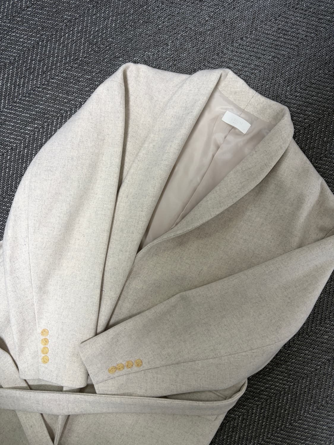 제이리움 모100% 롱코트 M 상품이미지2