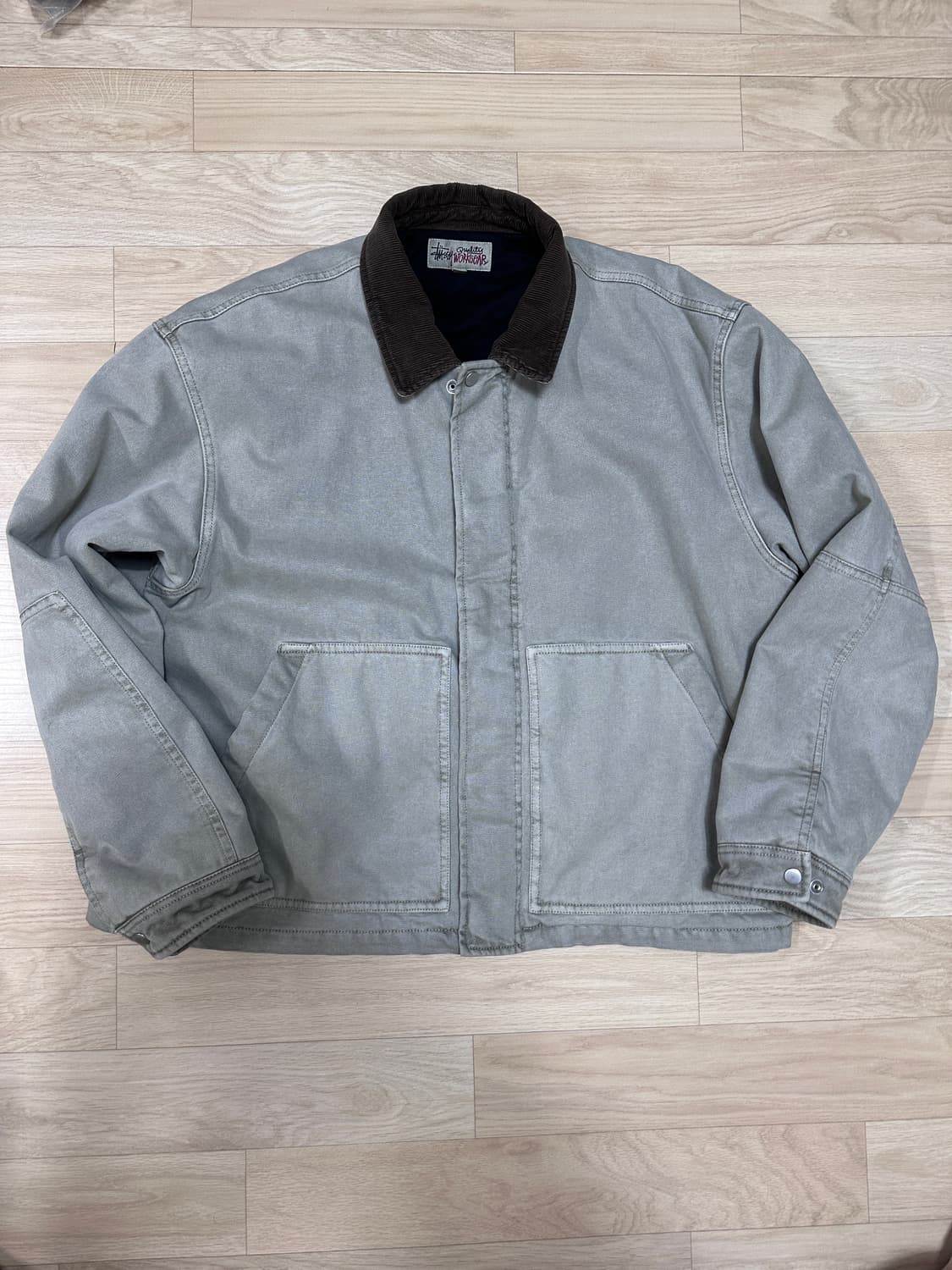 [XL] 스투시 워크기어 자켓 그레이 Workgear Jacket 상품이미지3