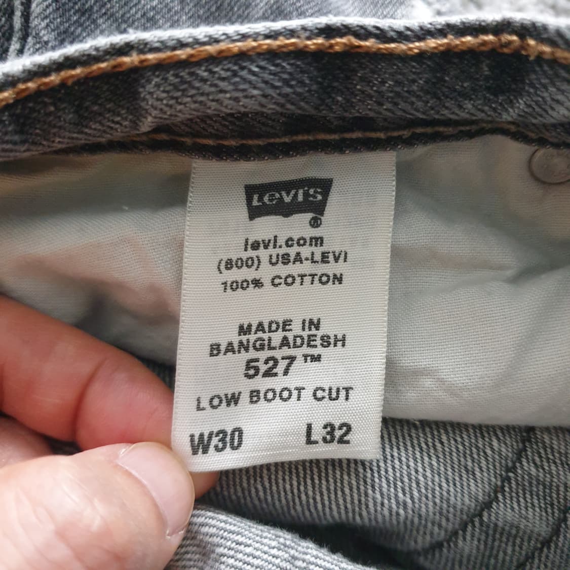 [무료배송] LEVIS 527 로우 부츠컷 데님 팬츠 상품이미지3