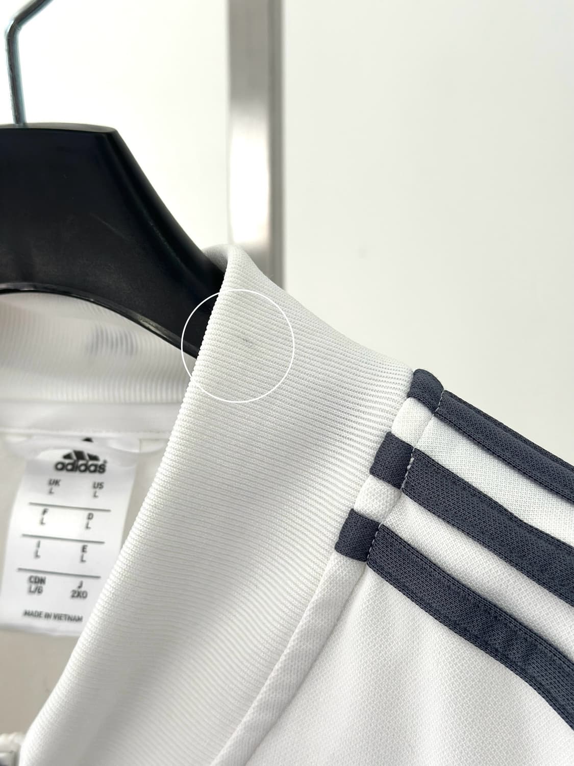 아디다스 화이트/그레이 레알마드리드 져지  상품이미지7