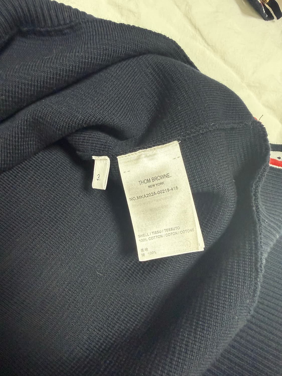 [당일출고,3사이즈] 25FW 톰브라운 밀라노스티치 니트 상품이미지7