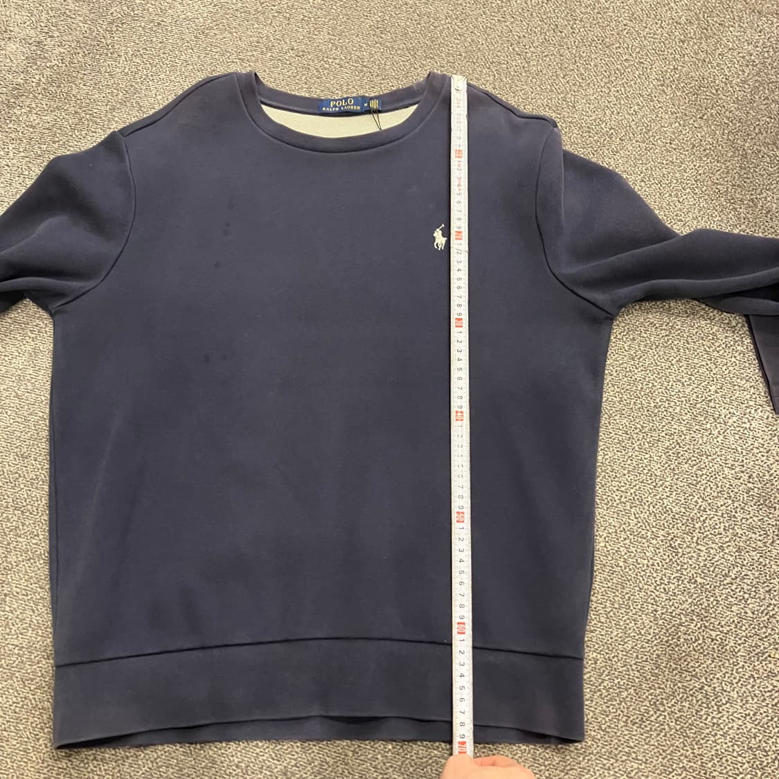 342 폴로 맨투맨 네이비 상품이미지5