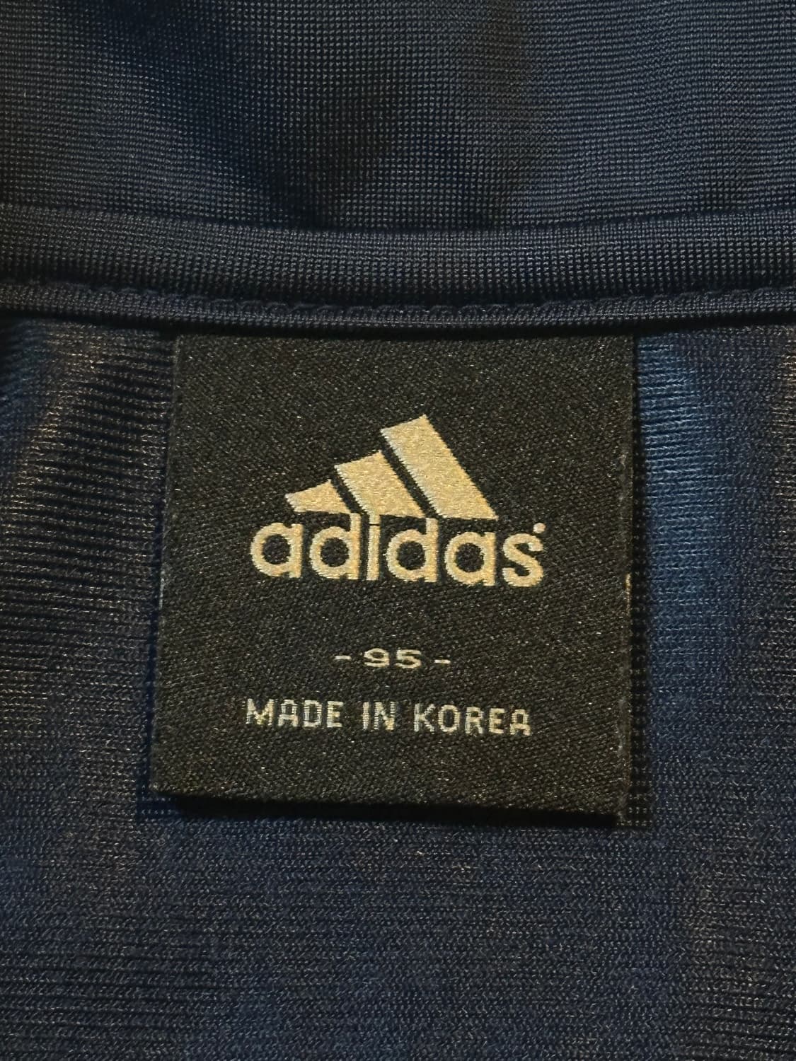 대장급) 아디다스 삼각로고 트랙탑 져지 네이비 핑크 상품이미지7