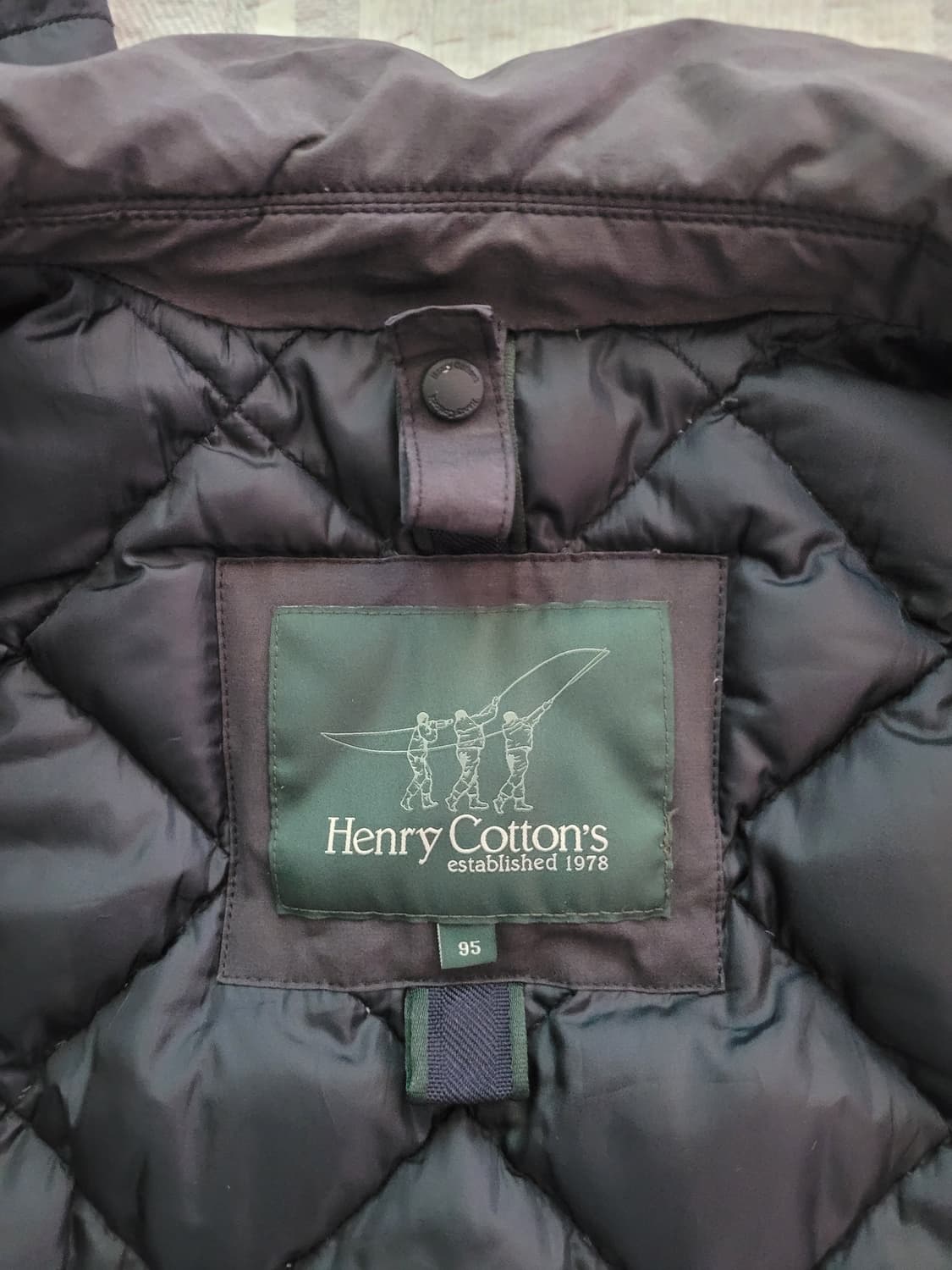 헨리코튼 Henrycotton. 구스다운 파일럿코트. 95사이즈 상품이미지7