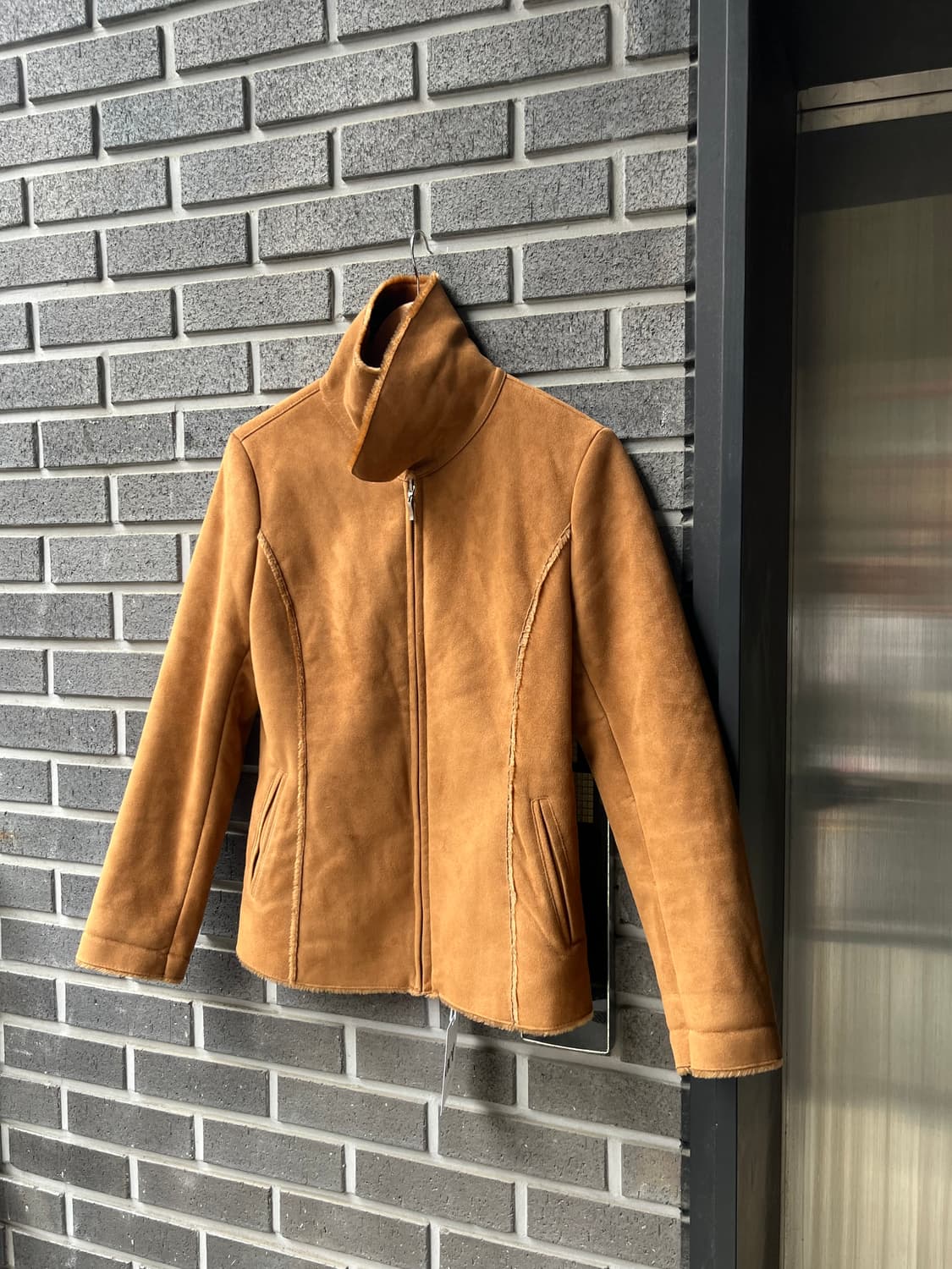 90s Gladness 시어링자켓 카멜 상품이미지9