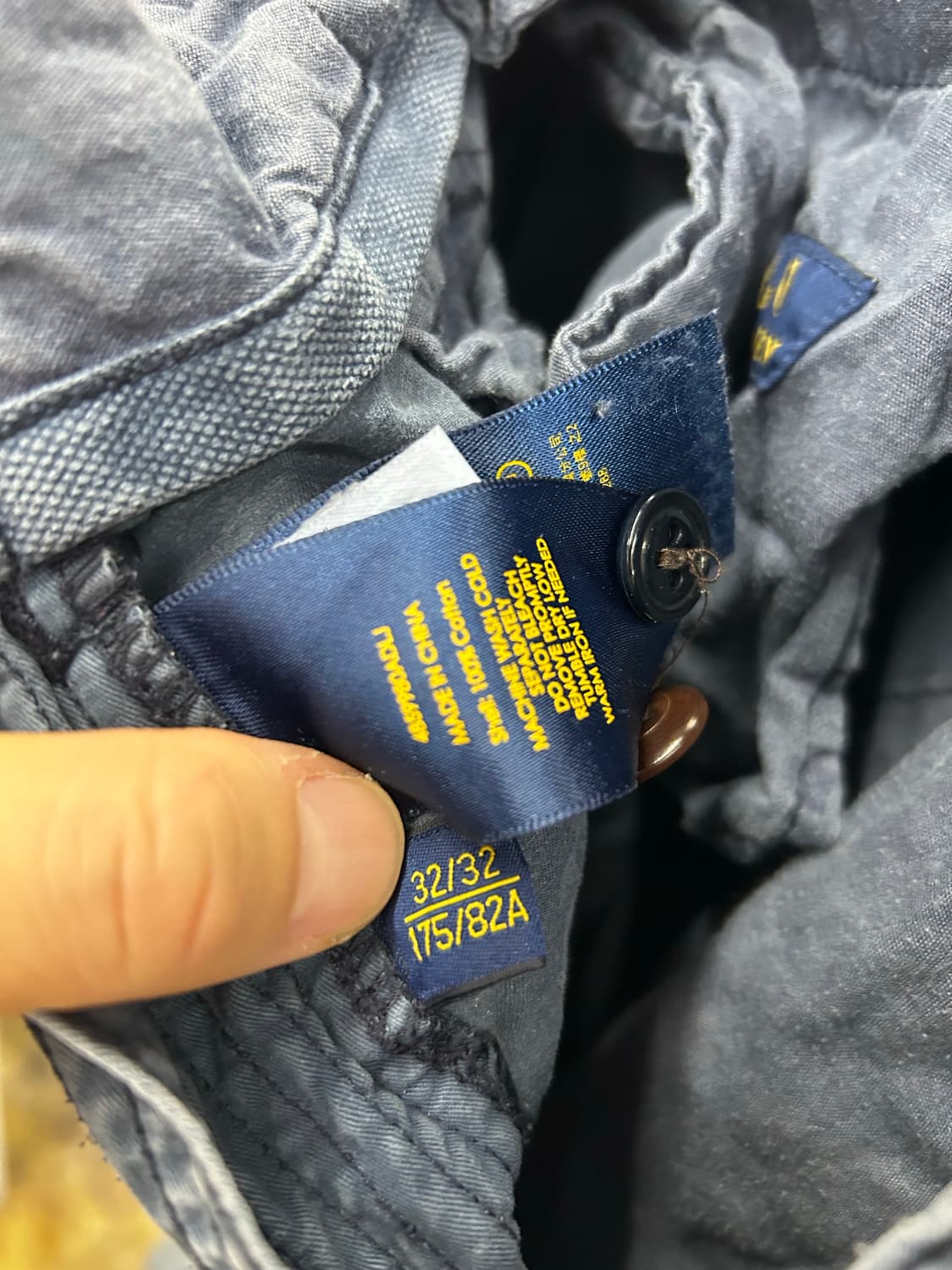 폴로(Polo) 워싱 카고 바지 상품이미지5