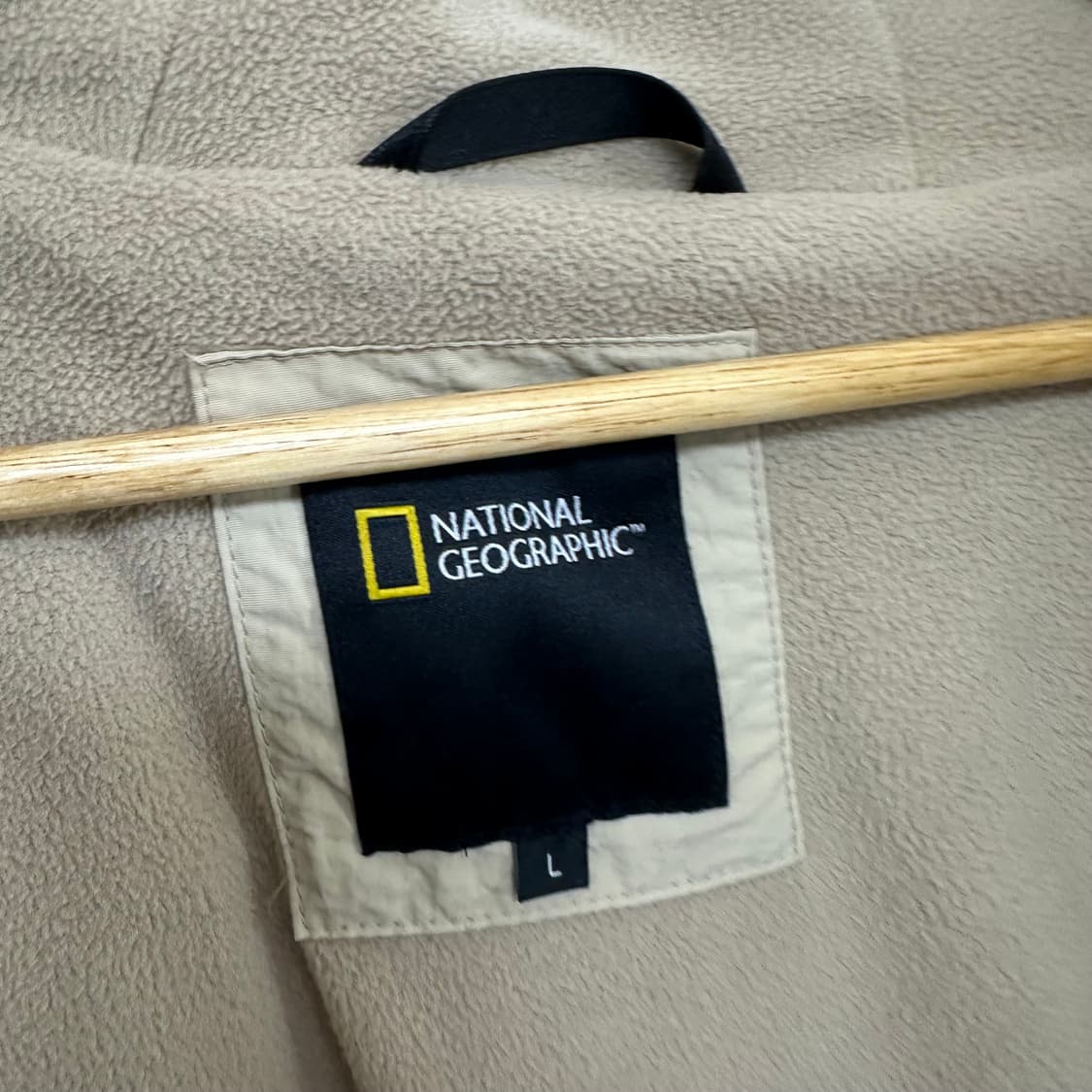 네셔널지오그래픽 남자 도톰 후드 기모 자켓 100 L 상품이미지5