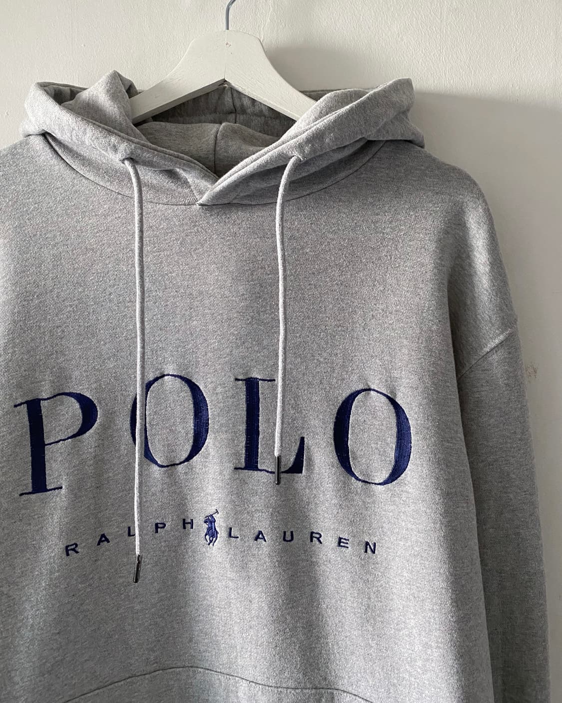 폴로 랄프로렌 자수 로고 후드티 상품이미지4