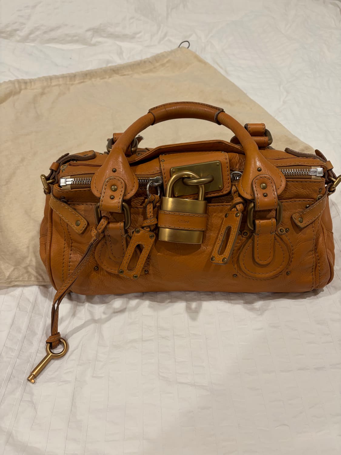 빈티지 끌로에 패딩턴백 상품이미지3