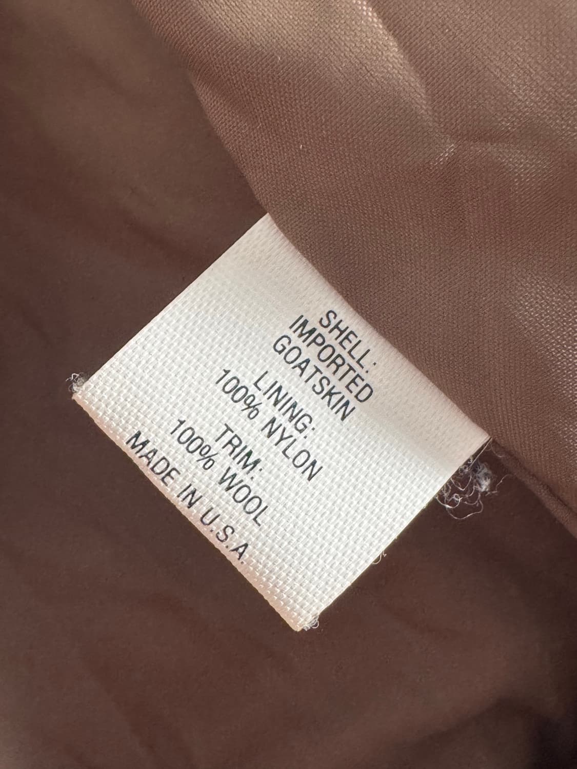 [L] USA 엘엘빈 ll bean A2 레더 자켓 상품이미지8