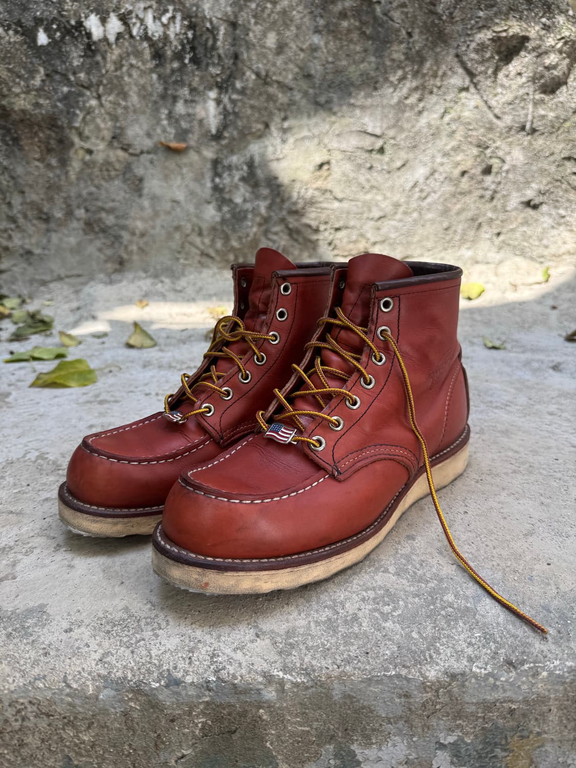 레드윙 8131 목토 부츠 (성조기,로고 각인/255사이즈) 상품이미지1