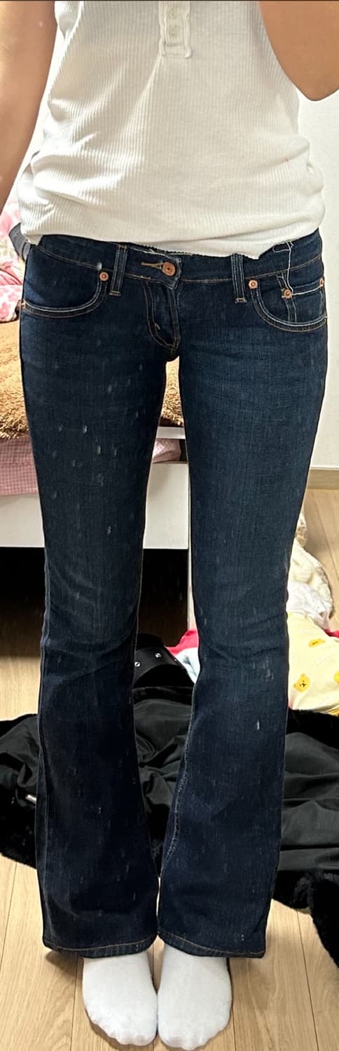 리바이스 524 더 슈퍼로우라이즈 부츠컷 청바지 상품이미지3