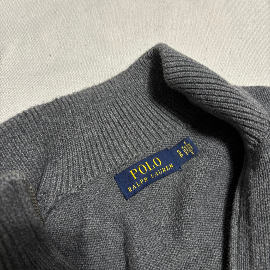  S 폴로랄프로렌 니트 반집업 상품이미지4