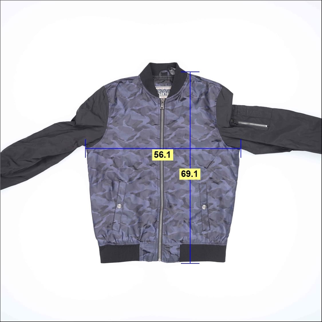 S 시빌섹터 카모 항공점퍼 0330H1 상품이미지4