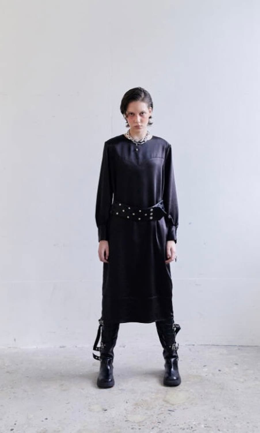 데어드 드레스 DARED SHELL STUD CORALINE DRESS 상품이미지1