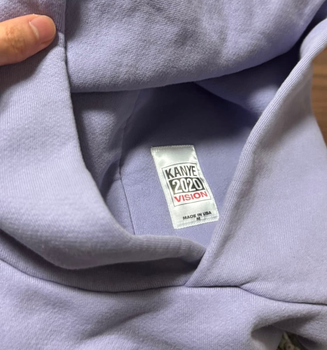 칸예 2020 대선 후드 M 상품이미지3