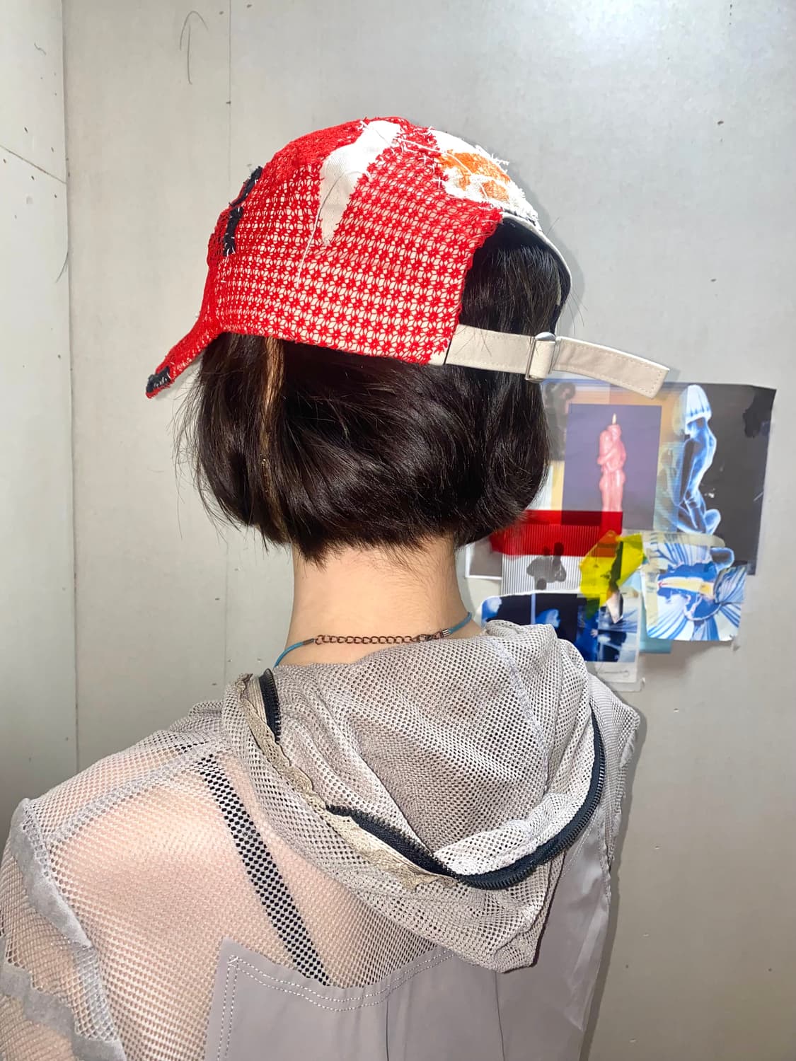 [One of a kind] N.H.S 오리지널 태극기 사시코 스티치 커 상품이미지5