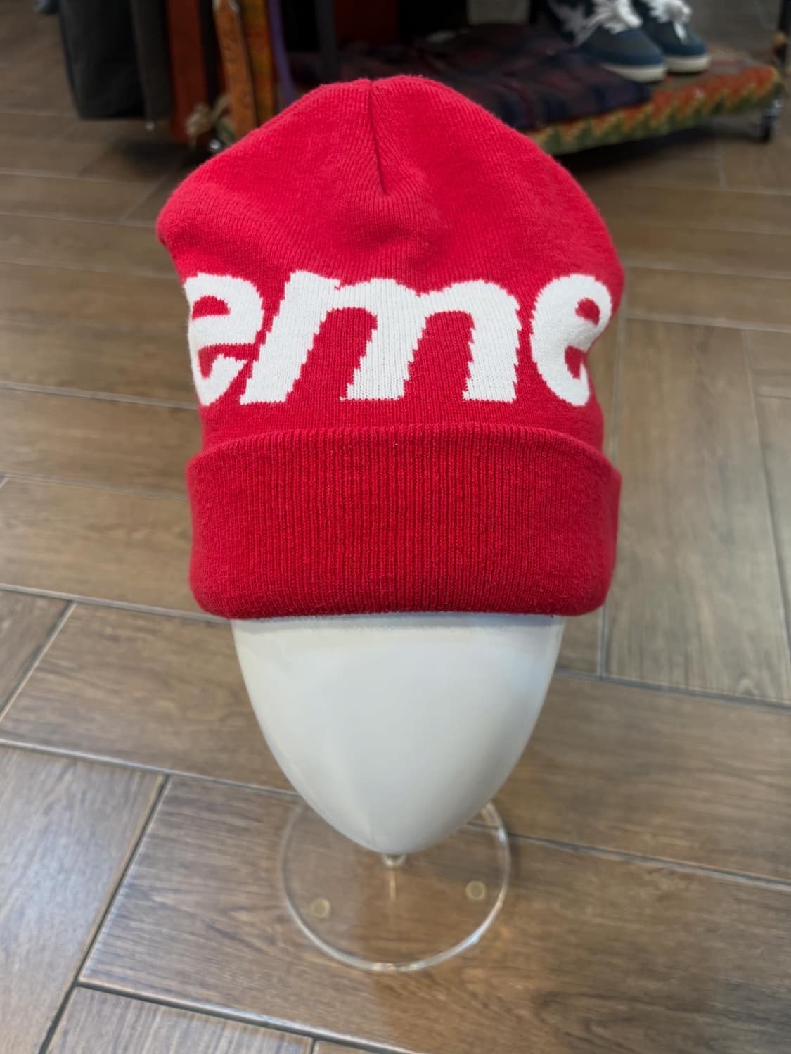 Supreme Big Logo Beanie - 23Fw 상품이미지5