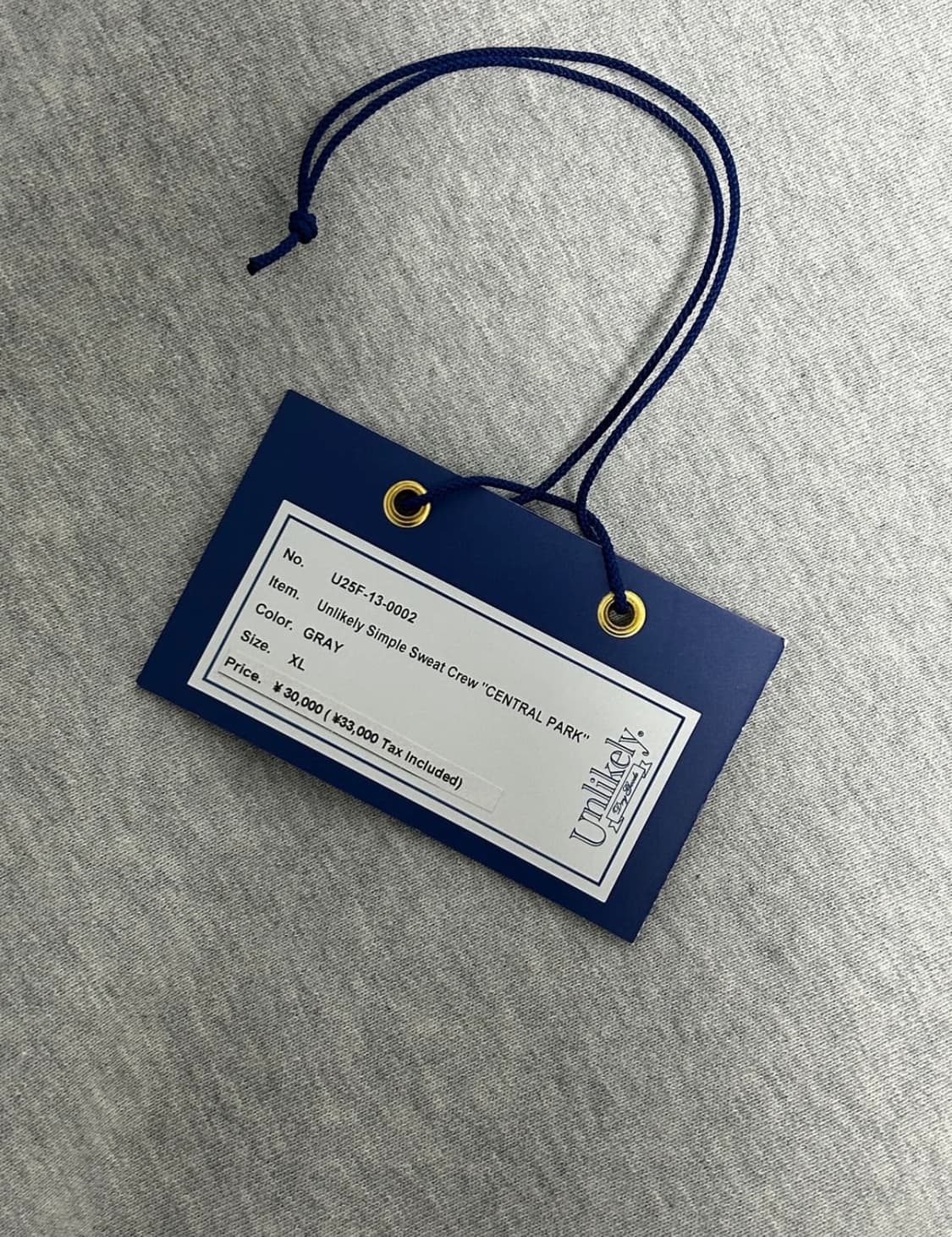 Unlikely Simple Sweat Crew(Central Park) 상품이미지4
