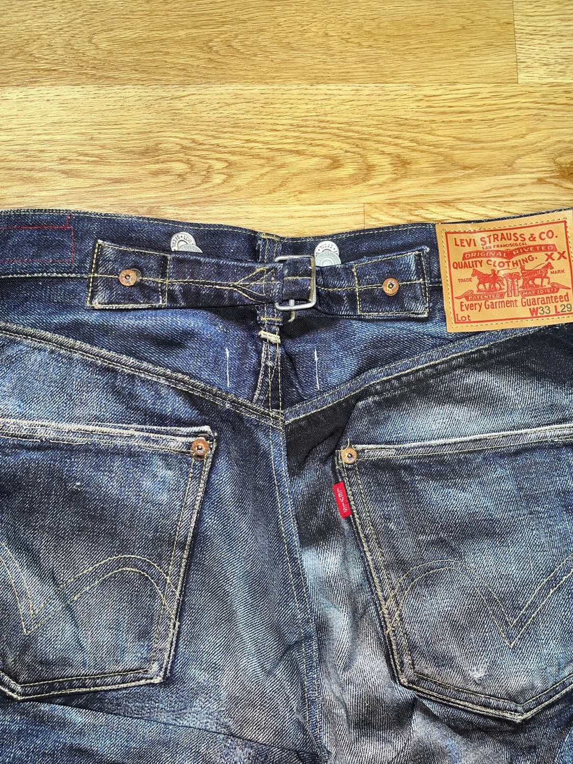 [S]베르베르진 준야와타나베 리바이스 트롱프뢰유 신치백 나일론 데님 상품이미지6